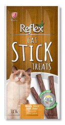Reflex Cat Stick Biftek Etli Tahılsız Kedi Ödül Çubukları 5 Gr x 3 Stick - 1