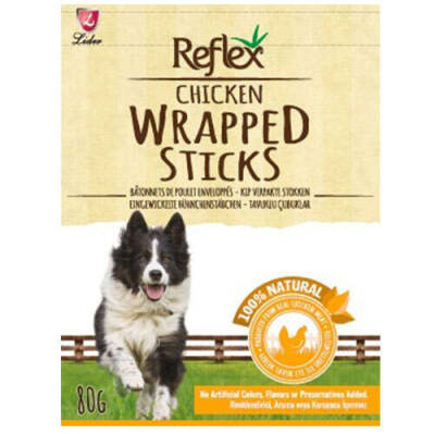 Reflex Chicken Wrapped Sticks Tavuk Çubukları Köpek Ödülü 80 Gr - 1