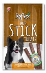Reflex Dog Stick Biftek Etli Tahılsız Köpek Ödül Çubukları 11 Gr x 3 Stick - 1