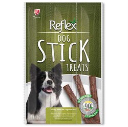 Reflex Dog Stick Ördek Etli Tahılsız Köpek Ödül Çubukları 11 Gr x 3 Stick - 1