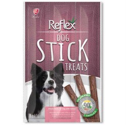 Reflex Dog Stick Somonlu Tahılsız Köpek Ödül Çubukları 11 Gr x 3 Stick - 1