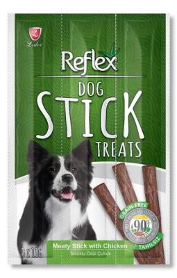 Reflex Dog Stick Tavuk Etli Tahılsız Köpek Ödül Çubukları 11 Gr x 3 Stick - 1