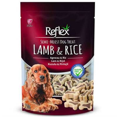 Reflex Kuzu Etli ve Pirinçli Küçük Irk Yetişkin Köpek Ödülü 150 Gr - 1