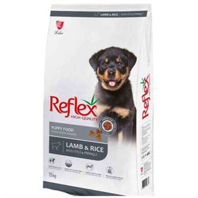 Reflex Kuzu Etli Ve Pirinçli Yavru Köpek Maması 15 Kg - 1