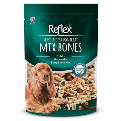 Reflex Mix Bones Yarı Islak Yetişkin Köpek Ödülü 150 Gr - 1