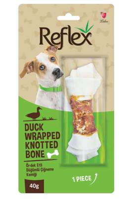 Reflex Ördek Etli Düğüm Kemik Köpek Ödülü 40 Gr - 1