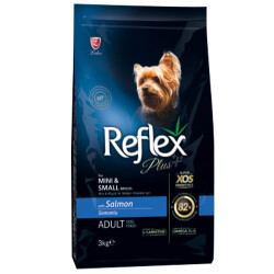 Reflex Plus Mini & Small Somonlu Küçük Irk Köpek Maması 3 Kg - 1