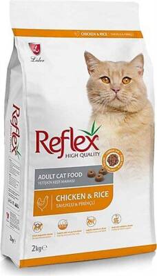 Reflex Tavuklu Pirinçli Yetişkin Kedi Maması 2 Kg - 1