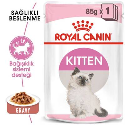 Royal Canin Gravy Kitten Instective Yavru Yaş Kedi Maması 85 Gr - 2