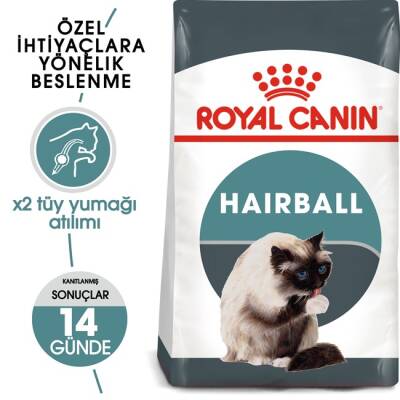 Royal Canin Hairball 34 Yetişkin Kedi Maması 2 Kg - 1
