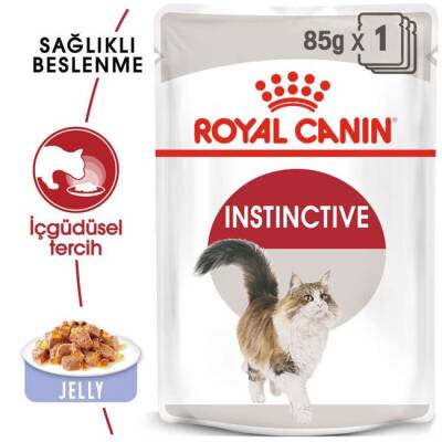 Royal Canin Jelly İnstictive +12 Yaşlı Yaş Kedi Maması 85 Gr - 1
