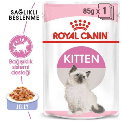 Royal Canin Jelly Kitten Instinctive Yavru Yaş Kedi Maması 85 Gr - 1