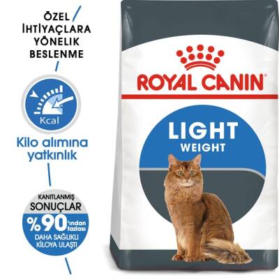 Royal Canin Light Weight Düşük Kalorili Yetişkin Kedi Maması 8 Kg - 1
