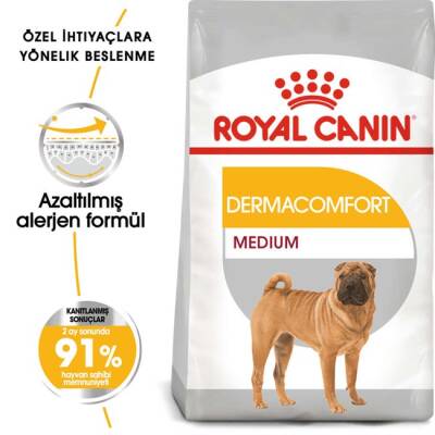 Royal Canin Medium Deri Hassasiyeti Yetişkin Köpek Maması 12 Kg - 1