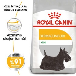 Royal Canin Mini Dermacomfort Küçük Irk Hassas Yetişkin Köpek Maması 3 Kg - 1