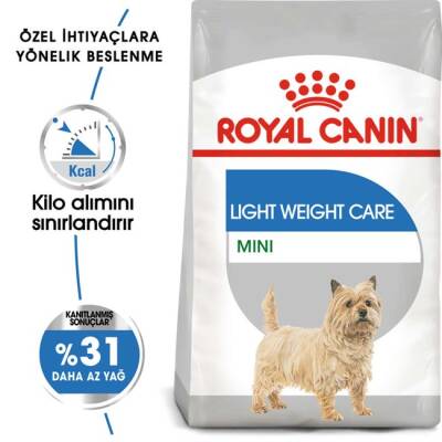 Royal Canin Mini Light Küçük Irk Yetişkin Köpek Maması 3 Kg - 1