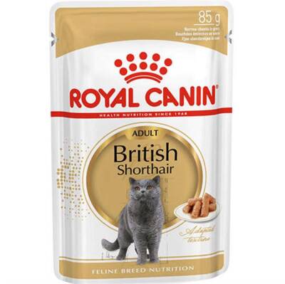 Royal Canin Pouch British Shorthair Irkına Özel Yetişkin Yaş Kedi Maması 85 Gr - 2