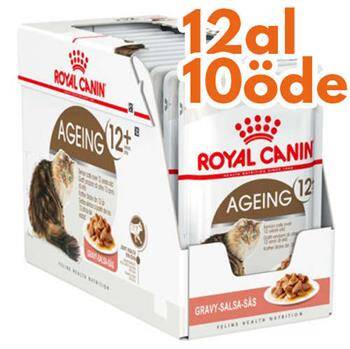 Royal Canin Pouch Gravy Ageing +12 Yaşlı Yetişkin Yaş Kedi Maması 85 Gr 12 Al 10 Öde - 2