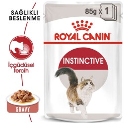 Royal Canin Pouch Gravy İnstictive Yetişkin Yaş Kedi Maması 85 Gr - 1