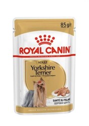 Royal Canin Pouch Yorkshire Terrier Irkı Özel Yetişkin Yaş Köpek Maması 85 Gr - 1