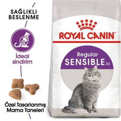 Royal Canin Sensible 33 Hassas Yetişkin Kedi Maması 15 Kg - 2