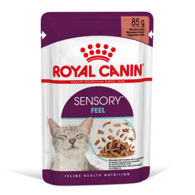 Royal Canin Sensory Feel Pouch Yaş Kedi Maması 85 Gr - 1