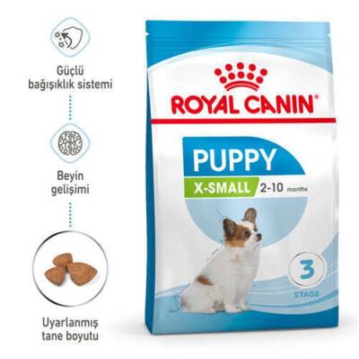 Royal Canin X-Small Puppy Küçük Irk Yavru Köpek Maması 3 Kg - 1