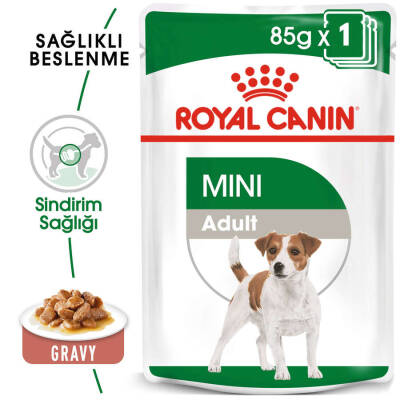 Royal Canin Pouch Mini Adult Köpek Yaş Maması 85 Gr - 1