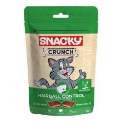 Snacky Crunchy Hairball Control Tavuklu Tüy Yumağı Kontrollü Yetişkin Kedi Ödülü 60 Gr - 1