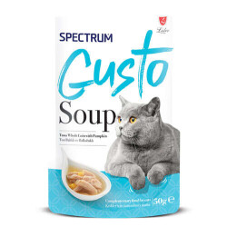 Spectrum Gusto Ton Balıklı ve Balkabaklı Kedi Çorbası 50 Gr - 1
