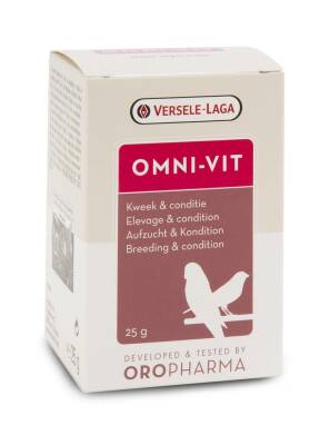 Versele Laga Oropharma Omni Vit Üreme ve Genel Sağlık Kuş İçin Multivitamin 25 Gr - 1