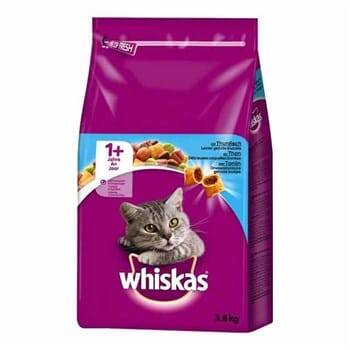 Whiskas Ton Balıklı ve Sebzeli Yetişkin Kedi Maması 3,8 Kg - 1